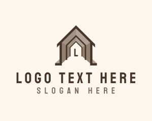 House Architectural Structure Logo