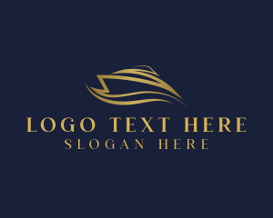 Maritime - Luxury Yacht Sailing logo design