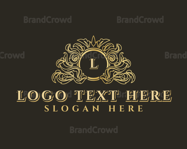 Crest Luxury Insignia Logo