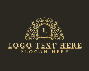 Crest Luxury Insignia logo design