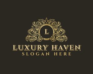 Crest Luxury Insignia logo design