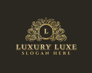 Crest Luxury Insignia logo design