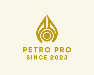 Petroleum - Liquid Oil Petroleum logo design