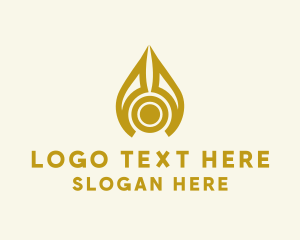 Liquid Oil Petroleum Logo