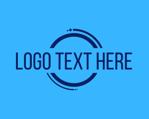 Circle - Circle Cyber Wordmark logo design