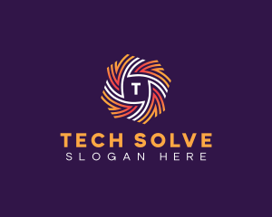 Agency Firm Tech logo design