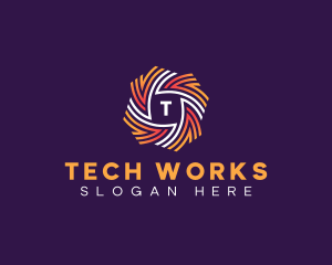 Agency Firm Tech logo design