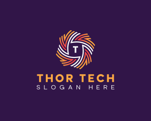 Agency Firm Tech logo design