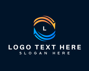 Elevation - Arrow Trading Logistics logo design