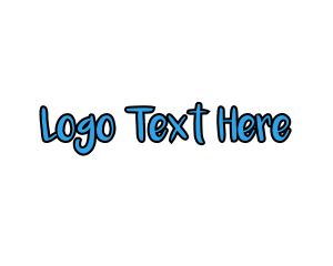 Handwriting - Handwritten Funky Marker logo design