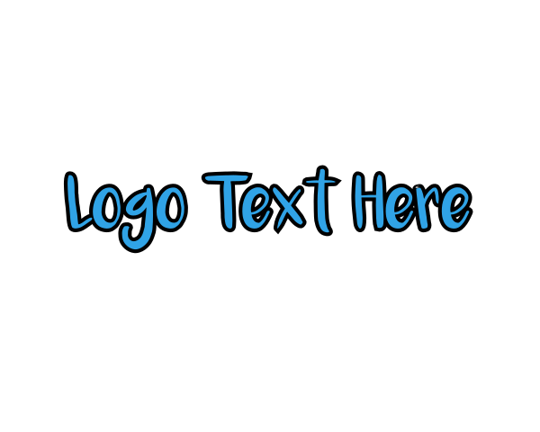 Marker - Handwritten Funky Marker logo design