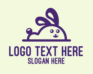 Mascot - Cute Bunny Mascot logo design
