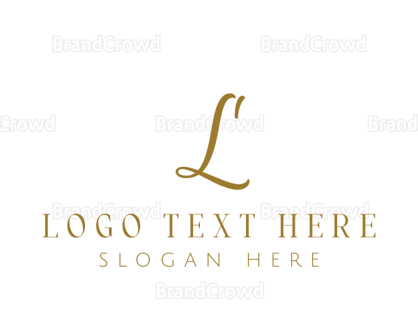 Feminine Luxury Brand Logo