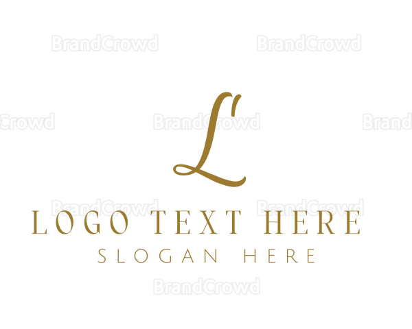 Feminine Luxury Brand Logo