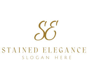 Feminine Luxury Brand logo design