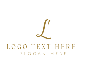Brand - Feminine Luxury Brand logo design