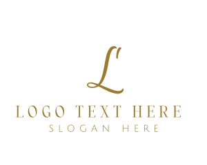 Feminine Luxury Brand Logo