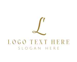 Feminine Luxury Brand Logo