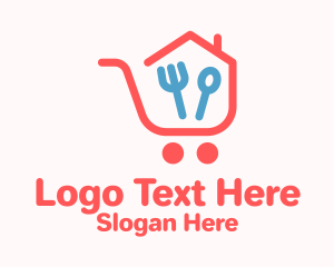 Shopping Cart - Kitchen Shopping Cart logo design