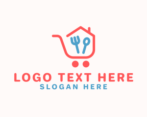 Cart - Kitchen Shopping Cart logo design