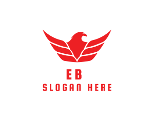 Eagle Bird Flying Logo