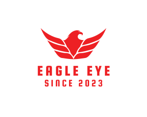 Eagle Bird Flying logo design