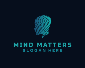 Neurological - Mental Health Head logo design