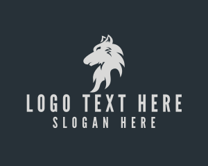 Wild Dog - Gaming Wild Wolf logo design