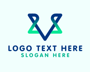 Generic - Generic Tech Letter V logo design