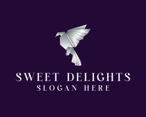 Birdwatch - Silver Phoenix Origami logo design