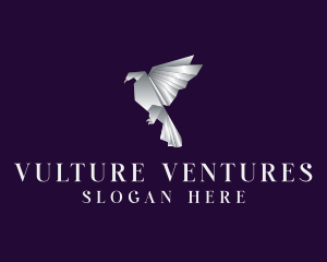 Silver Phoenix Origami logo design