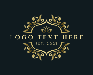 Luxurious - Luxury Crown Royalty Ornamental logo design