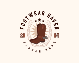 Boots - Western Cowboy Boots logo design