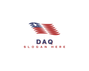 Political Campaign Flag Logo
