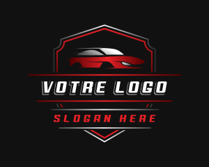 League - Auto Car Garage logo design