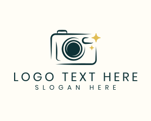 Vlogger - Camera Studio Imaging logo design