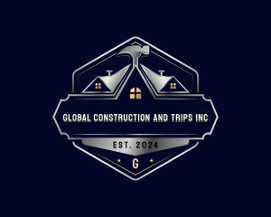 Hammer Construction Renovation logo design