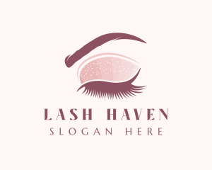 Makeup Eyelash Salon logo design