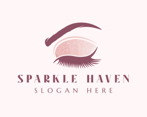 Glitter - Makeup Eyelash Salon logo design