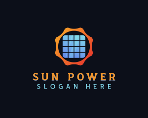 Solar - Sustainable Solar Energy logo design