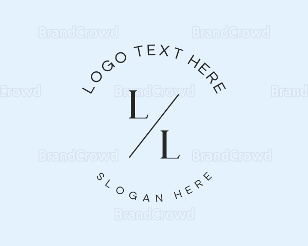 Hipster Apparel Brand Logo