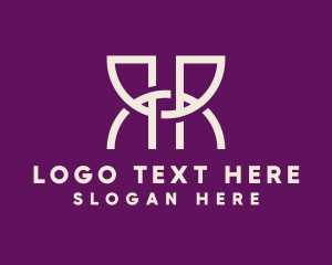 Symmetrical - Modern Geometric Business logo design