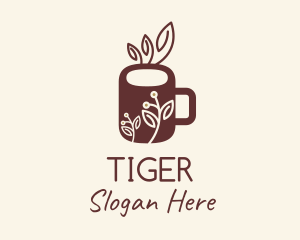 Organic Herbal Mug Logo