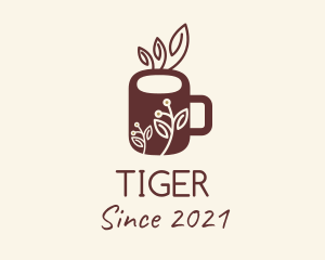 Latter - Organic Herbal Mug logo design