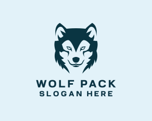 Wild Wolf Canine logo design