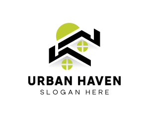 Urban Roof House logo design