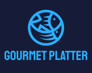 Fish Platter Restaurant logo design