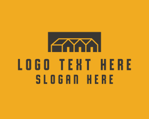 Residential - House Neighborhood Contractor logo design