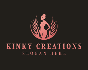 Erotic Sexual Woman logo design