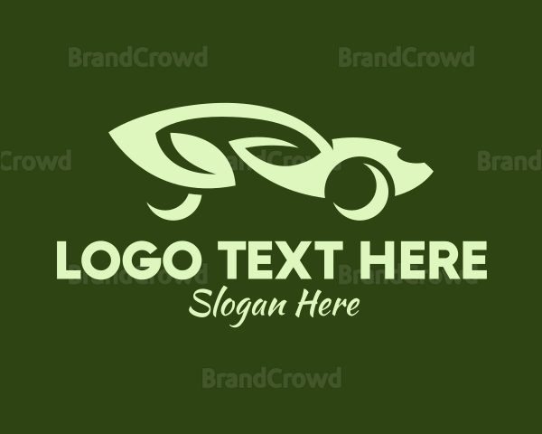 Eco Friendly Car Logo